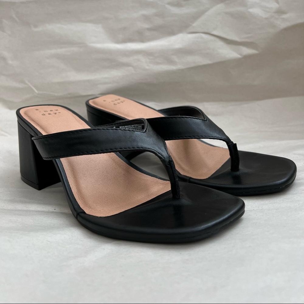 A New Day Hazel Heel Thong Sandals